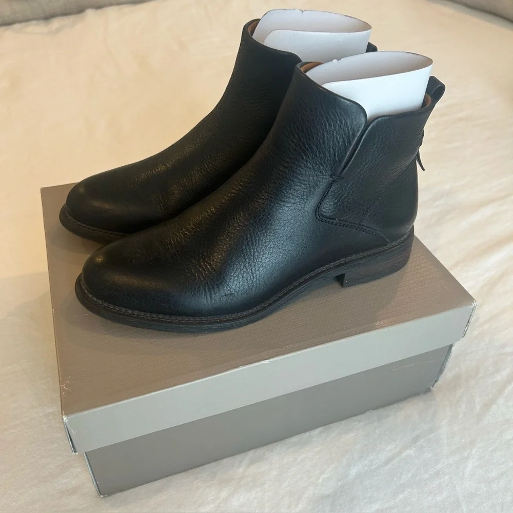 Franco Sarto Hyla Leather Bootie ~ Size 6.5 - Picture 2 of 6
